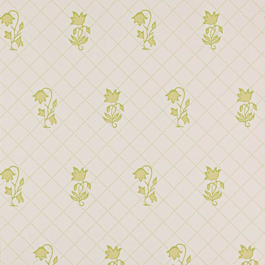 Berkeley Sprig Wallpaper - Lime - W7010-02