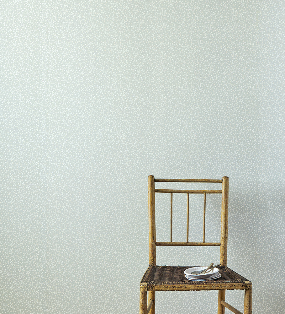 Cress Wallpaper - Old Blue - W7013-01