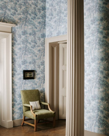 Arden Wallpaper - Leaf Green - W7016-02