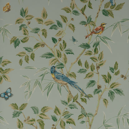 Ashdown Wallpaper - Old Blue - W7021-01