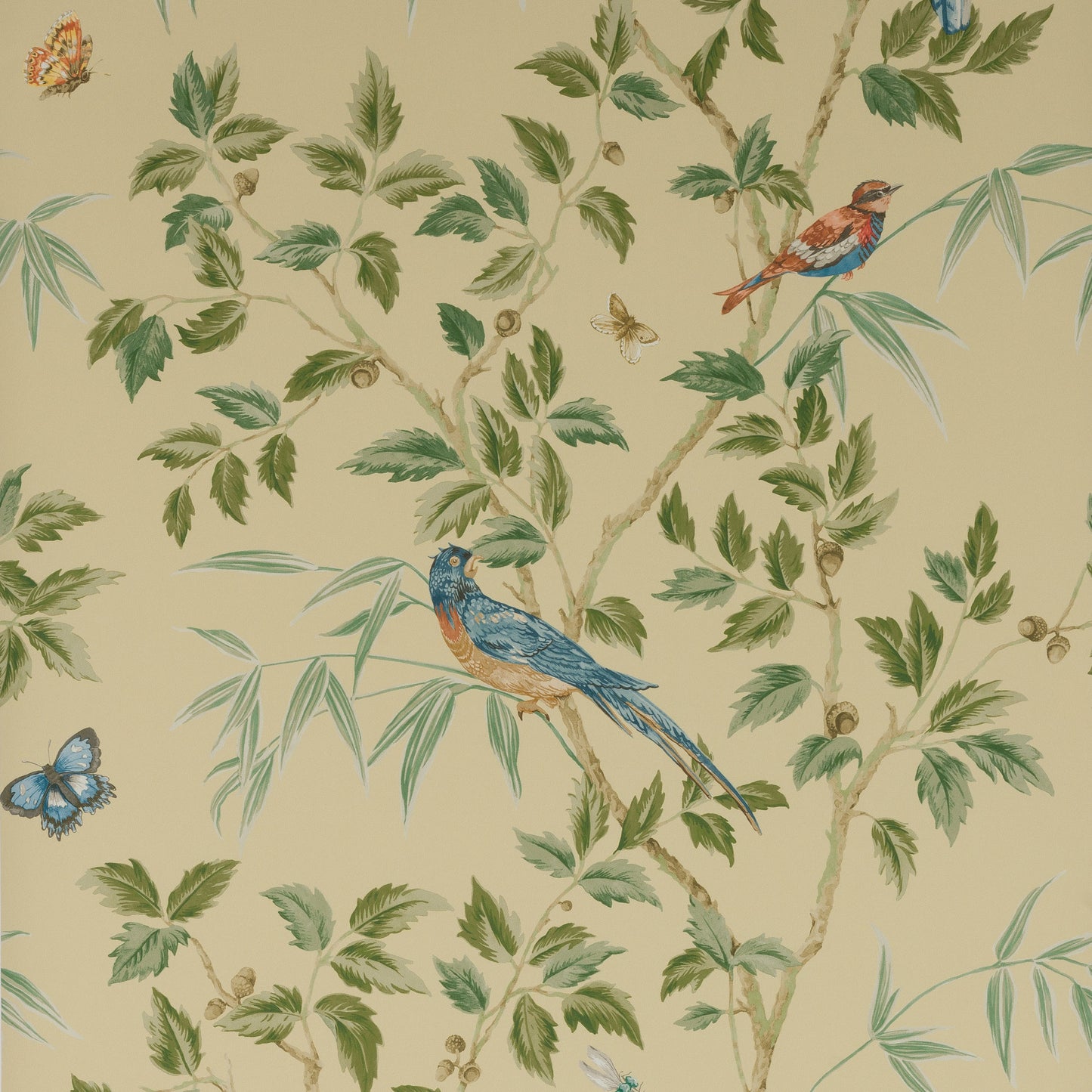 Ashdown Wallpaper - Yellow - W7021-03