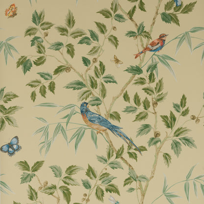 Ashdown Wallpaper - Yellow - W7021-03