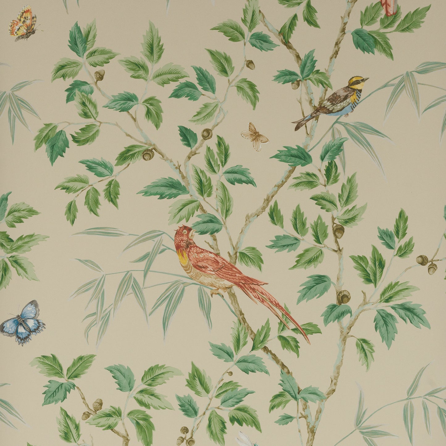 Ashdown Wallpaper - Cream - W7021-04