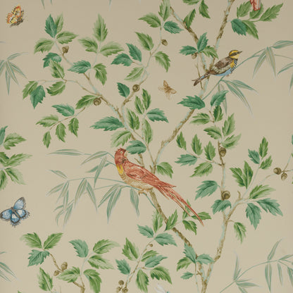 Ashdown Wallpaper - Cream - W7021-04