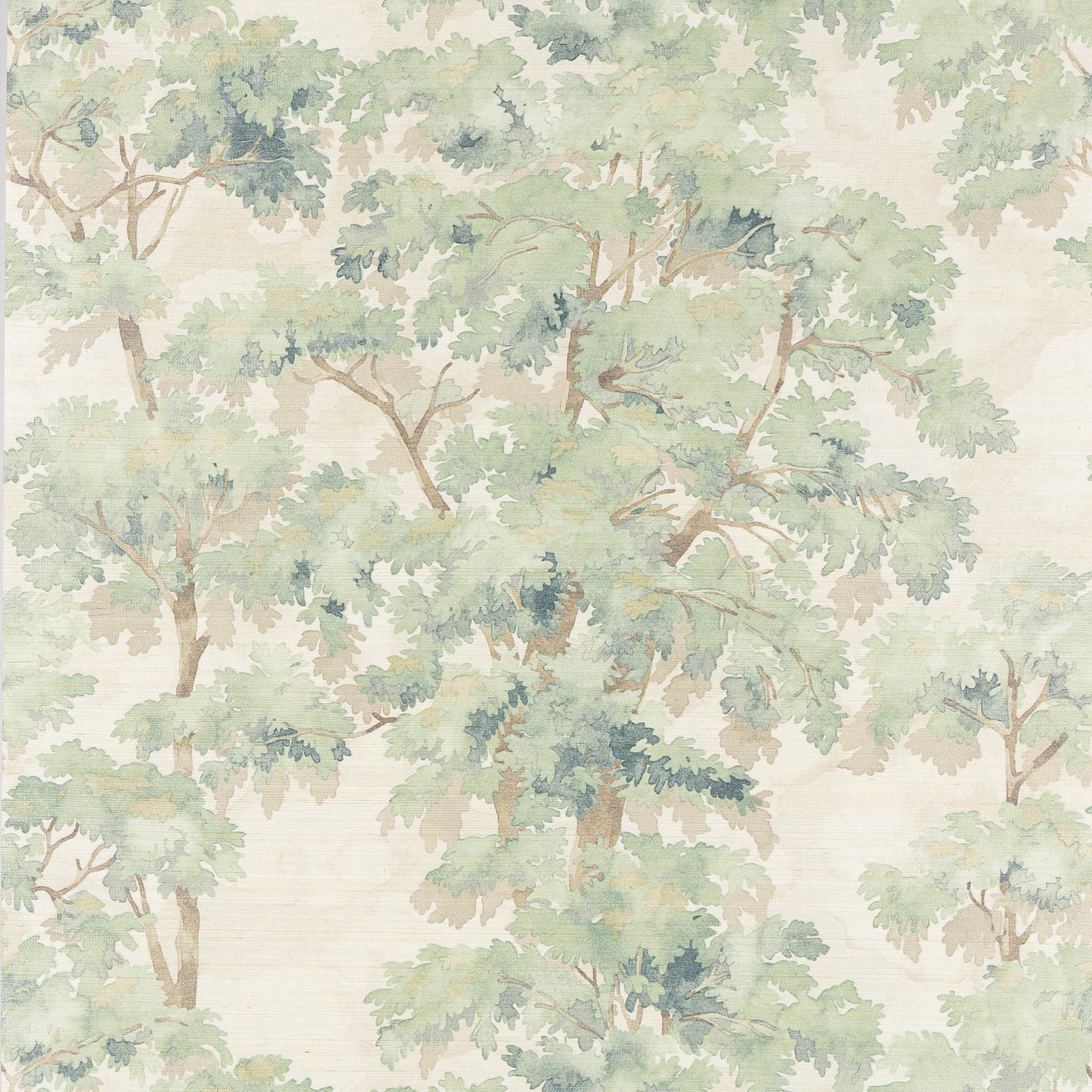 Arbour Sisal Wallpaper - Green - W7025-01