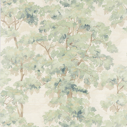 Arbour Sisal Wallpaper - Green - W7025-01