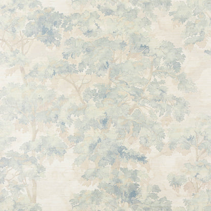 Arbour Sisal Wallpaper - Old Blue - W7025-02