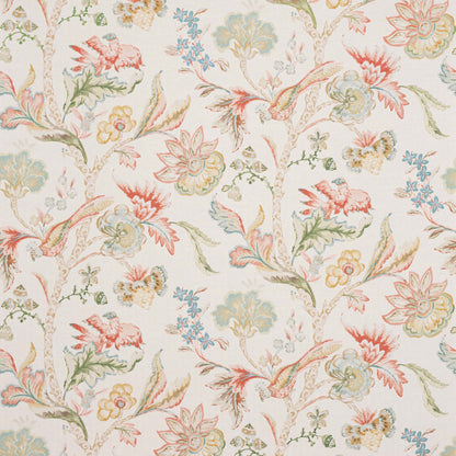 Belevedere Wallcovering Wallpaper - Pink/Green - W7026-01