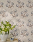 Bowood Sisal Wallpaper - Silver Leaf - W7028-02