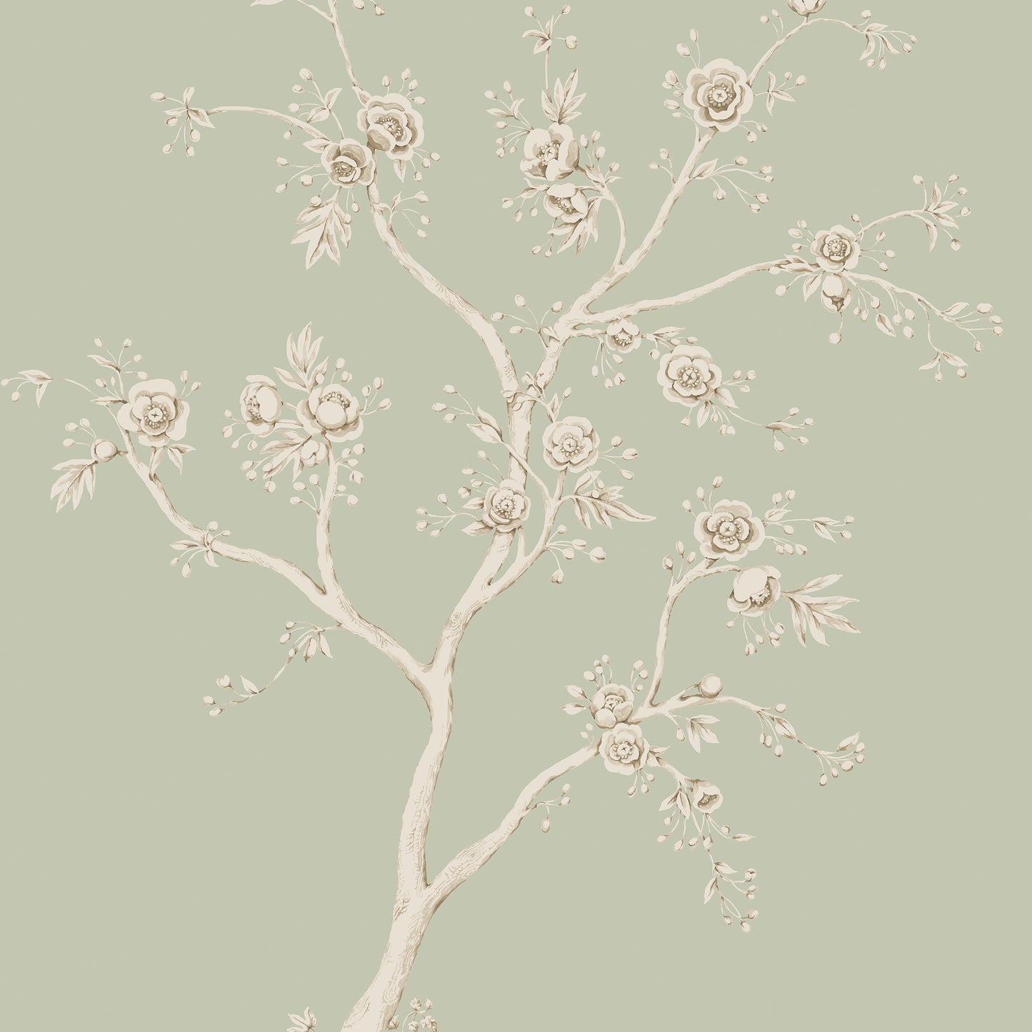 Lambourne Wallcovering Wallpaper - Celadon - W7030-01