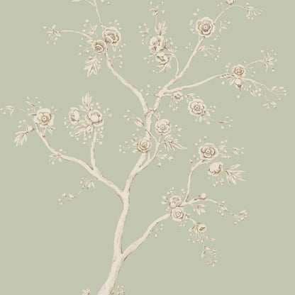 Lambourne Wallcovering Wallpaper - Celadon - W7030-01