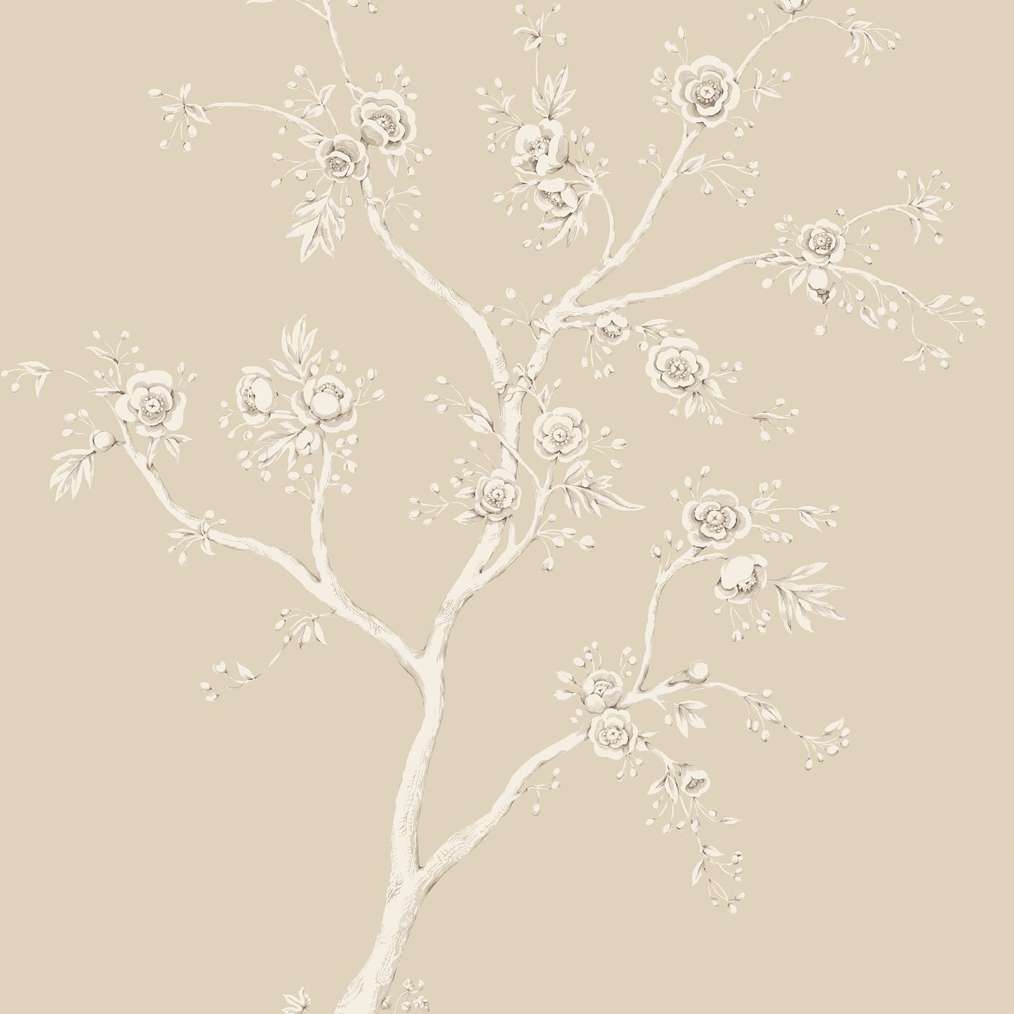 Lambourne Wallcovering Wallpaper - Beige - W7030-03