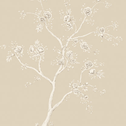 Lambourne Wallcovering Wallpaper - Beige - W7030-03