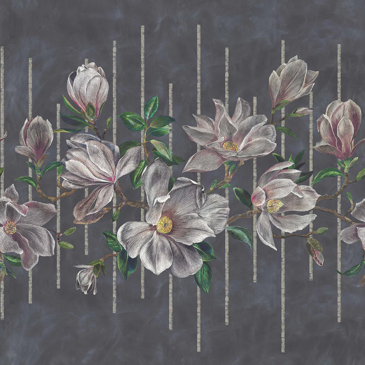 Magnolia Frieze Wallpaper Mural