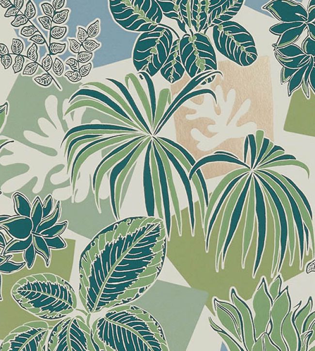 Frondoso Wallpaper - Green