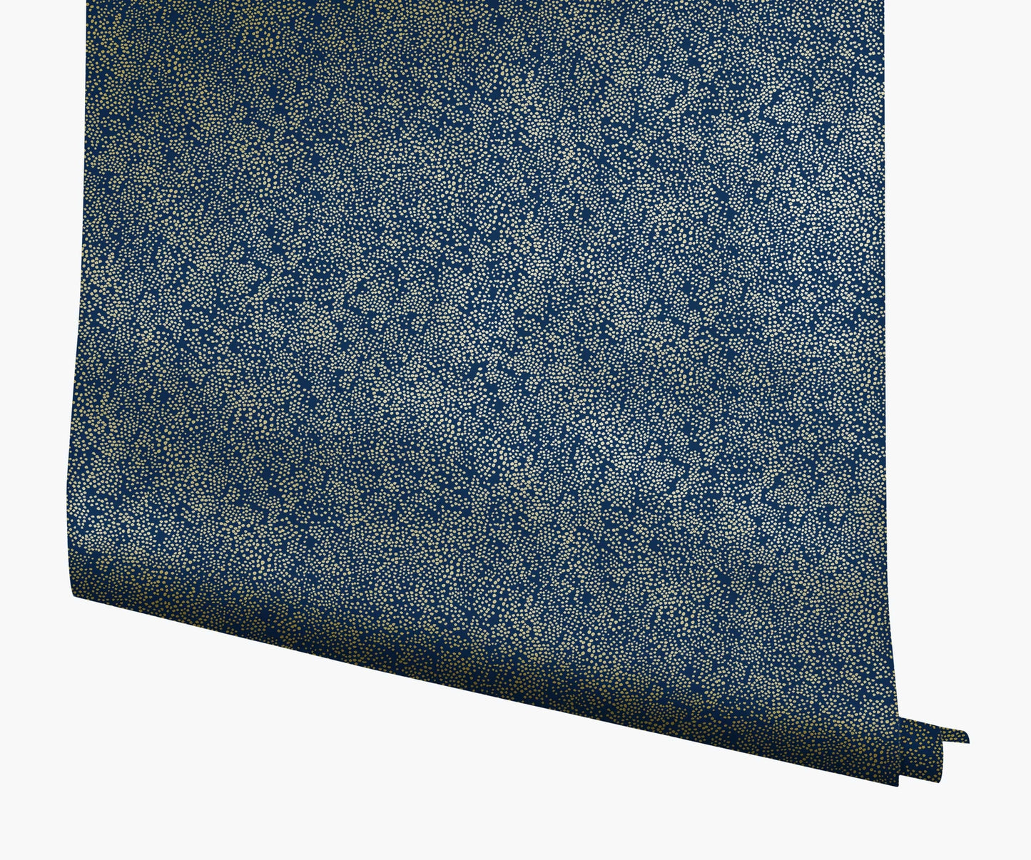 Champagne Dots Wallpaper - Blue - Rifle