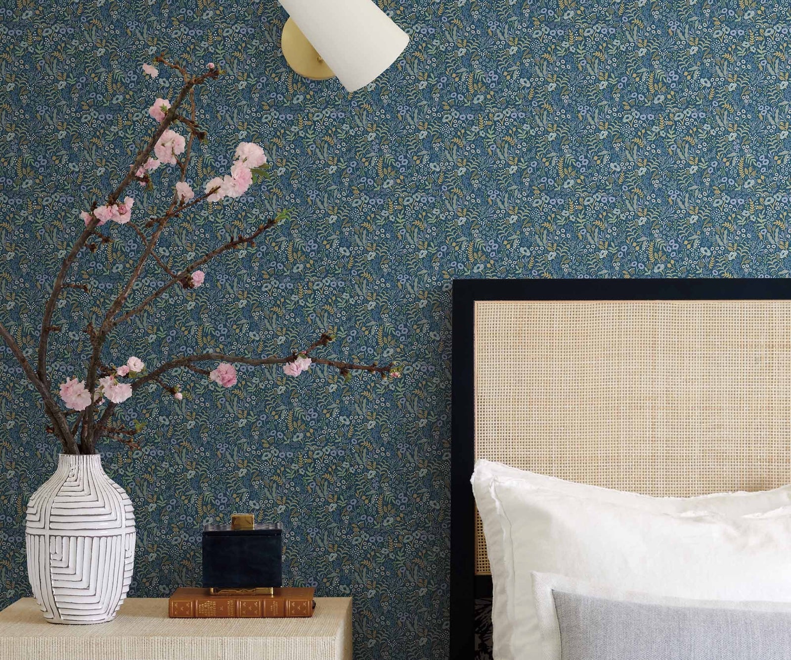 Tapestry Wallpaper - Blue - Rifle