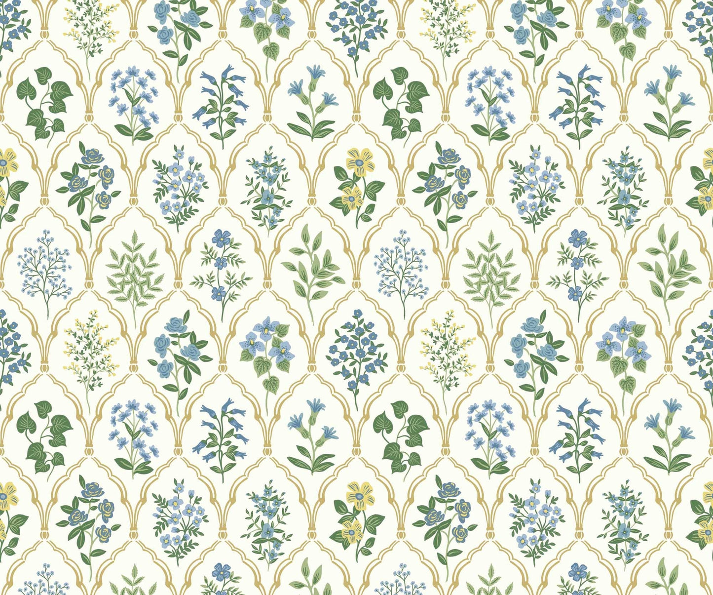 Hawthorne Wallpaper - Green - Rifle