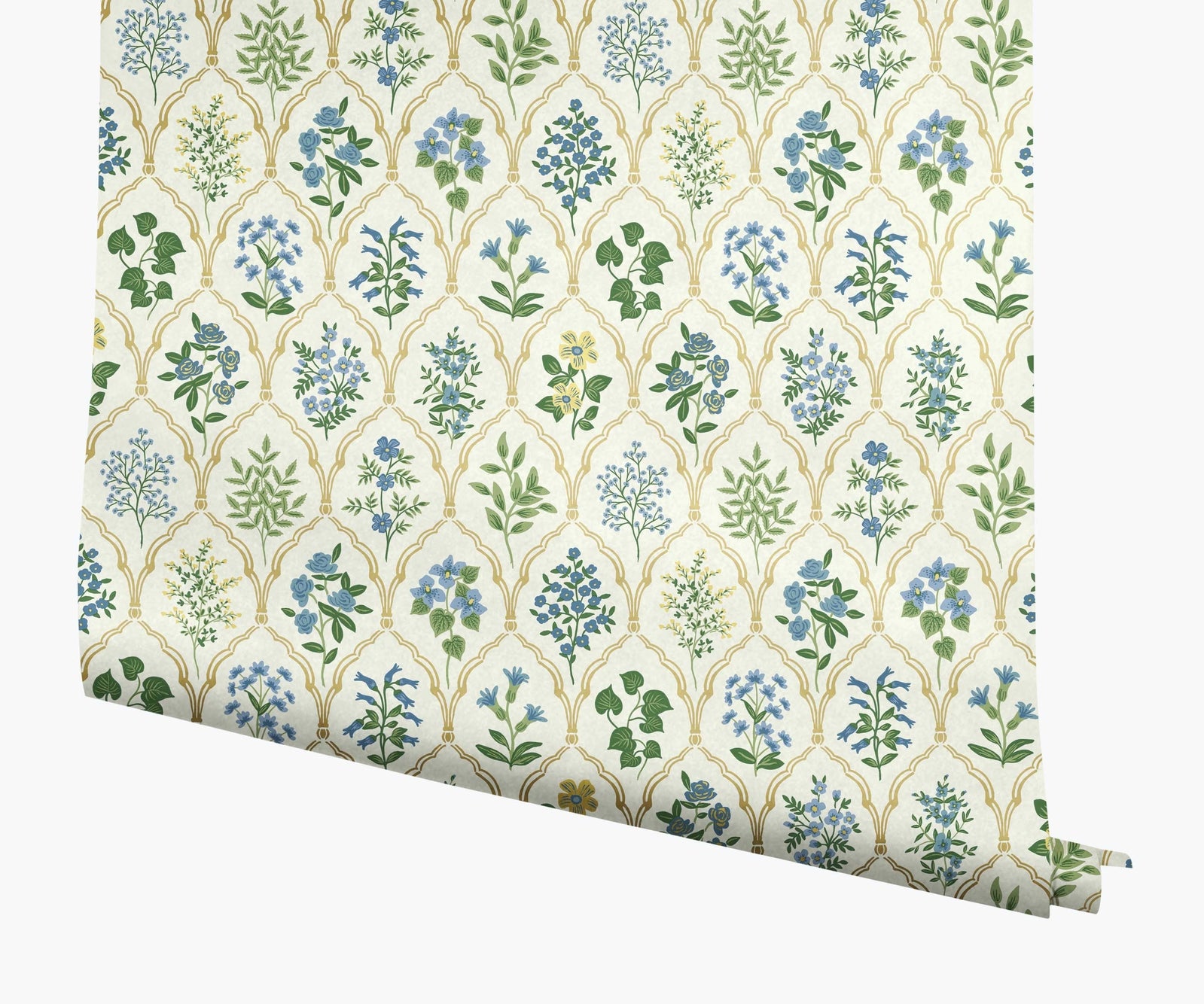 Hawthorne Wallpaper - Green - Rifle