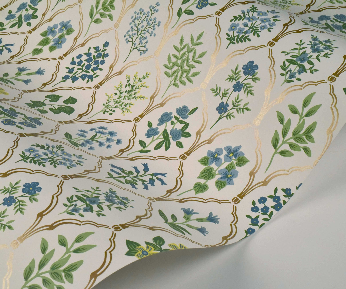 Hawthorne Wallpaper - Green - Rifle