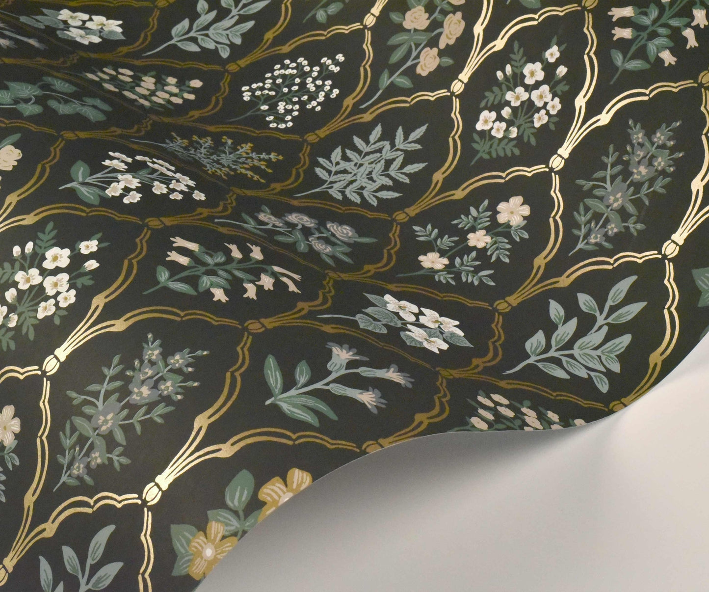 Hawthorne Wallpaper - Black - Rifle