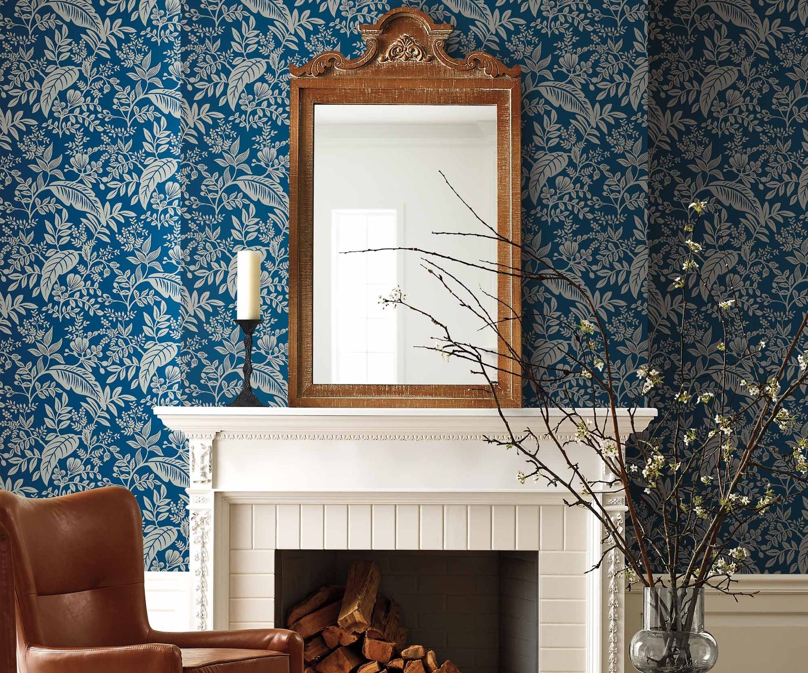 Canopy Wallpaper - Blue - Rifle