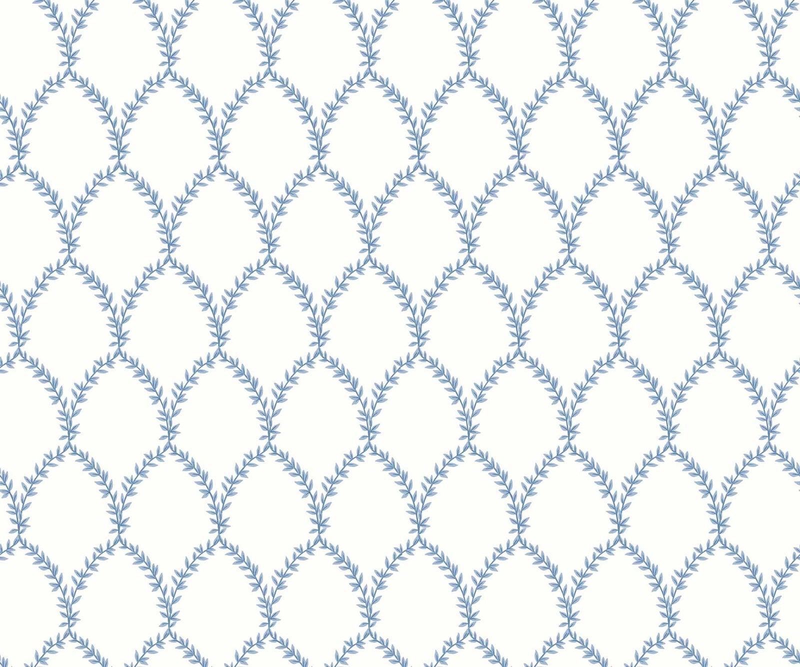 Laurel Wallpaper - Blue - Rifle