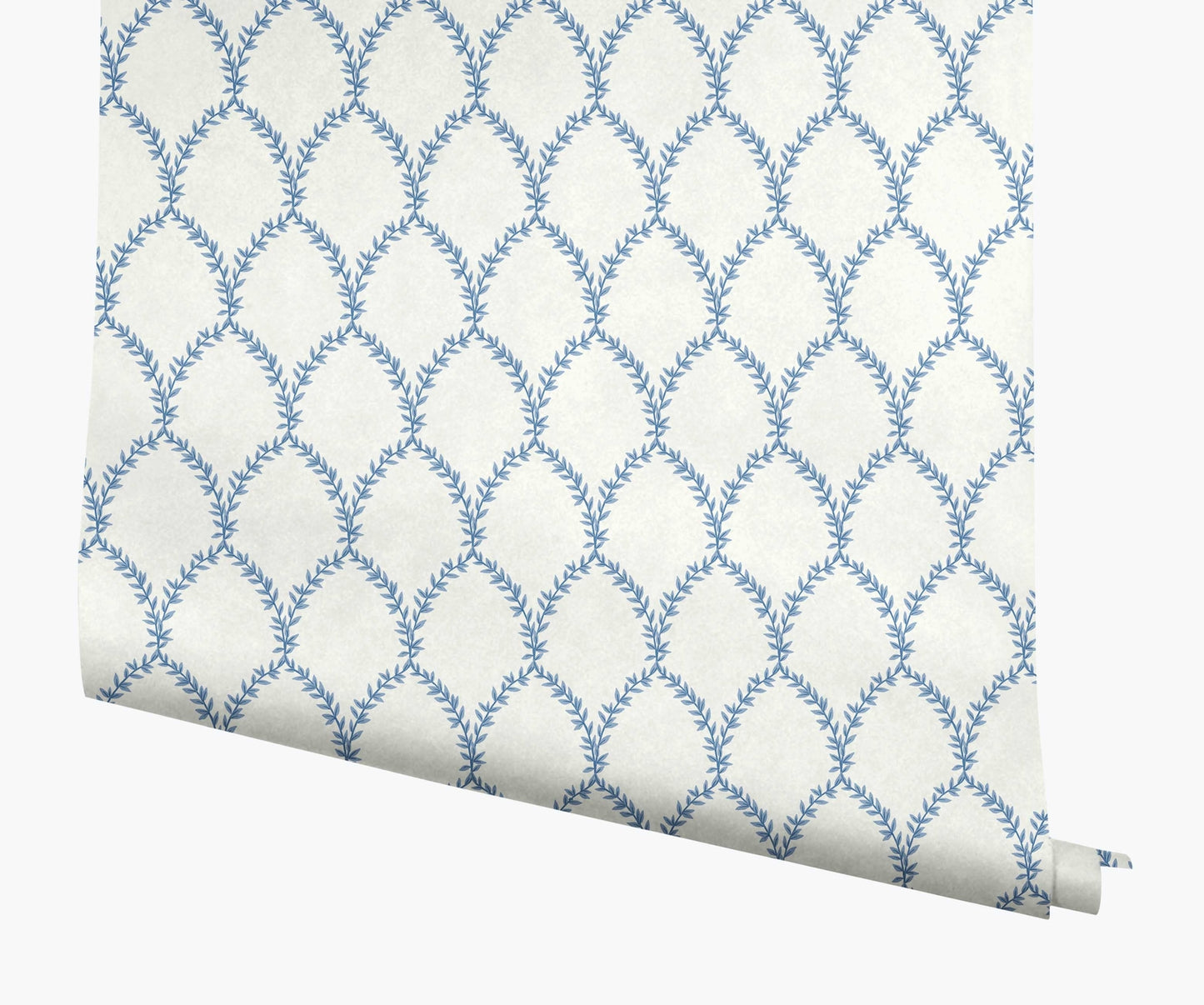 Laurel Wallpaper - Blue - Rifle