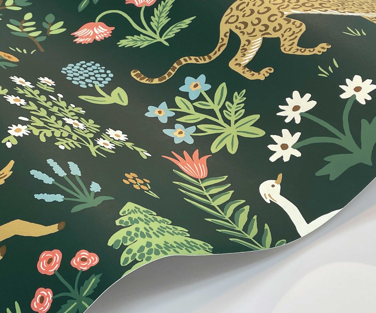 Menagerie Wallpaper - Green - Rifle