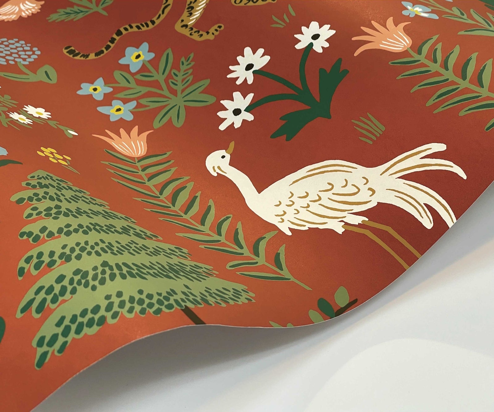 Menagerie Wallpaper - Orange - Rifle