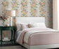 Garden Party Trellis Wallpaper - Pink - Rifle