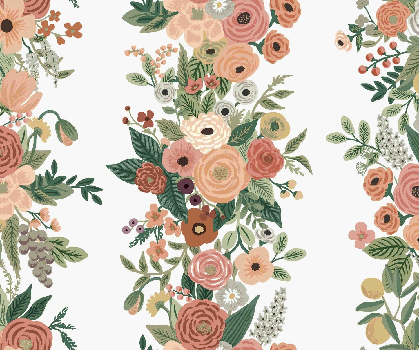 Garden Party Trellis Wallpaper - Multicolor - Rifle