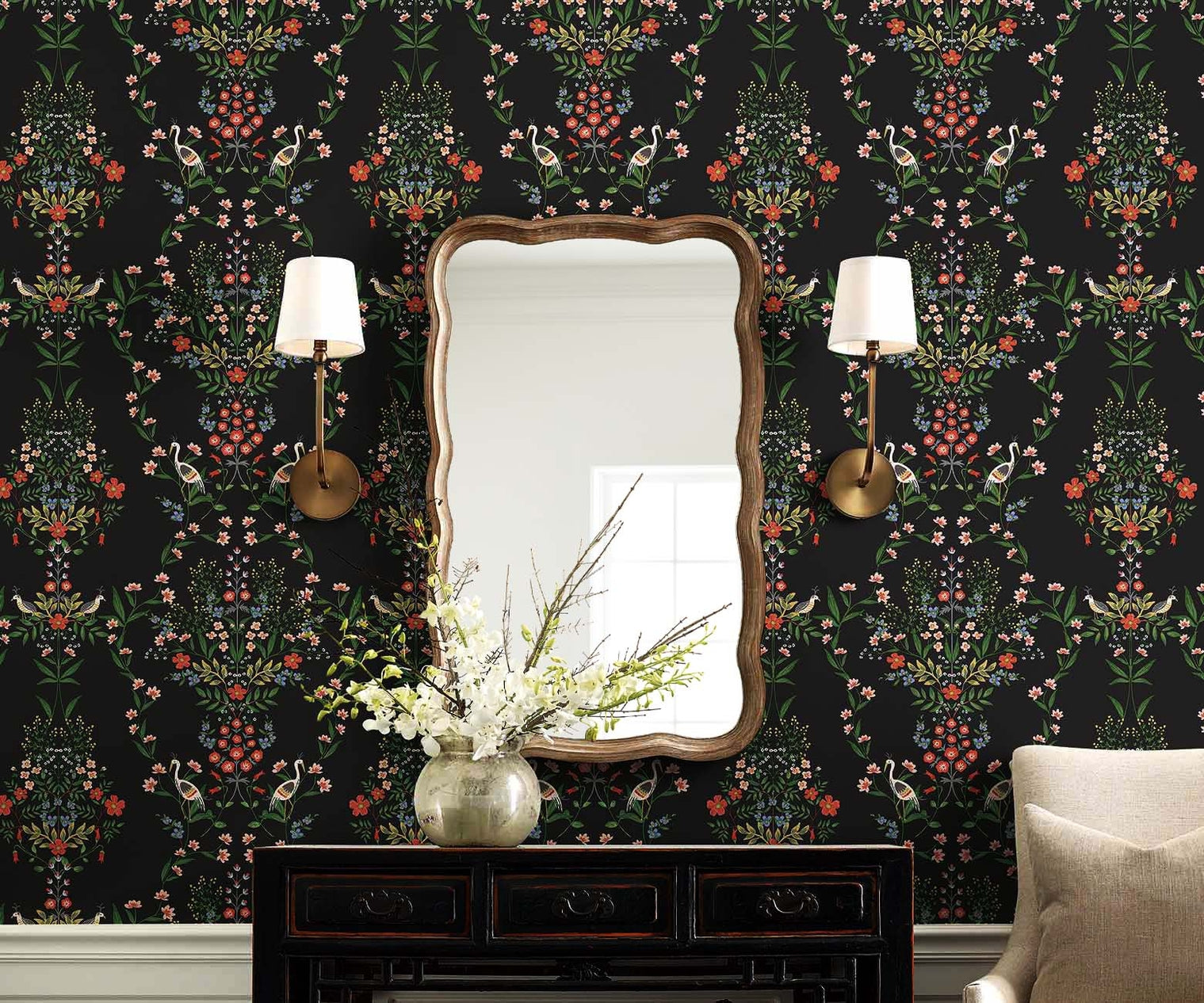 Luxembourg Wallpaper - Green - Rifle