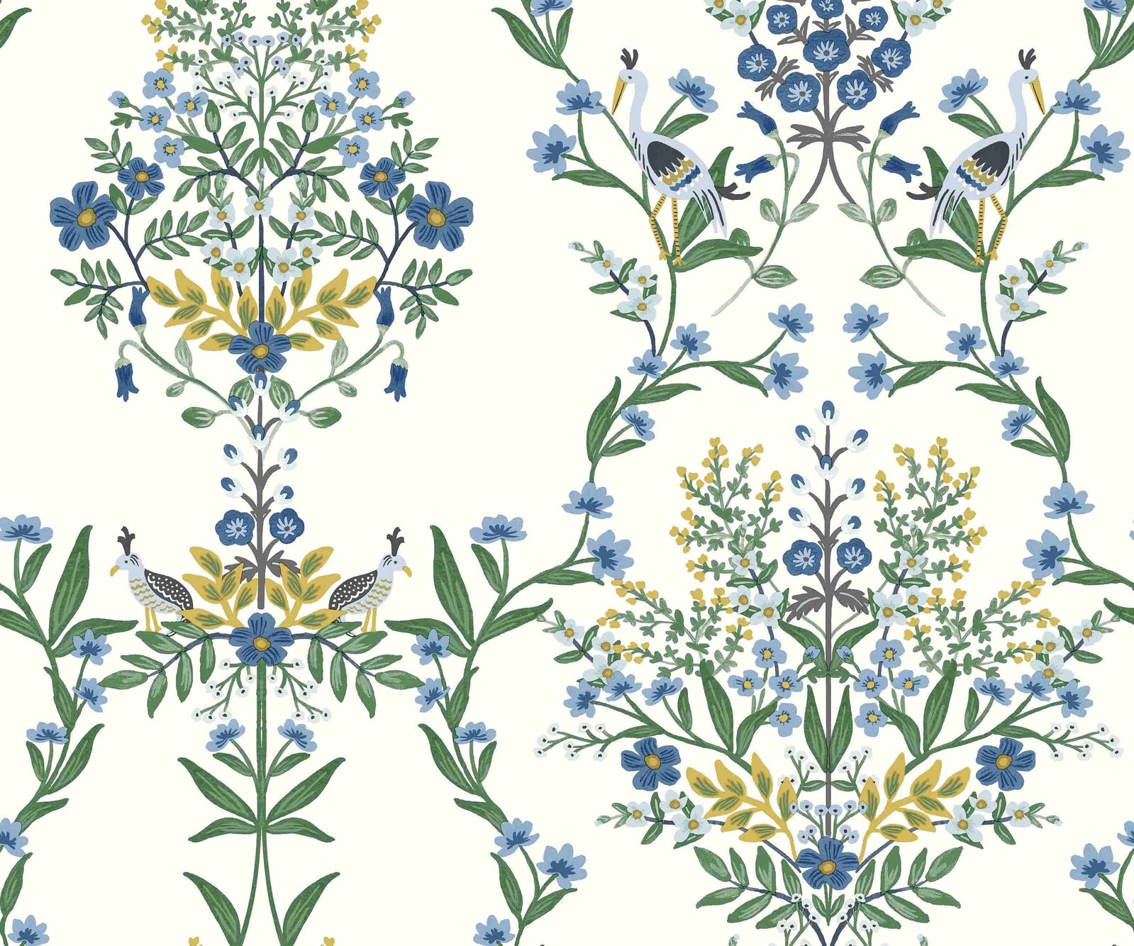 Luxembourg Wallpaper - Blue - Rifle