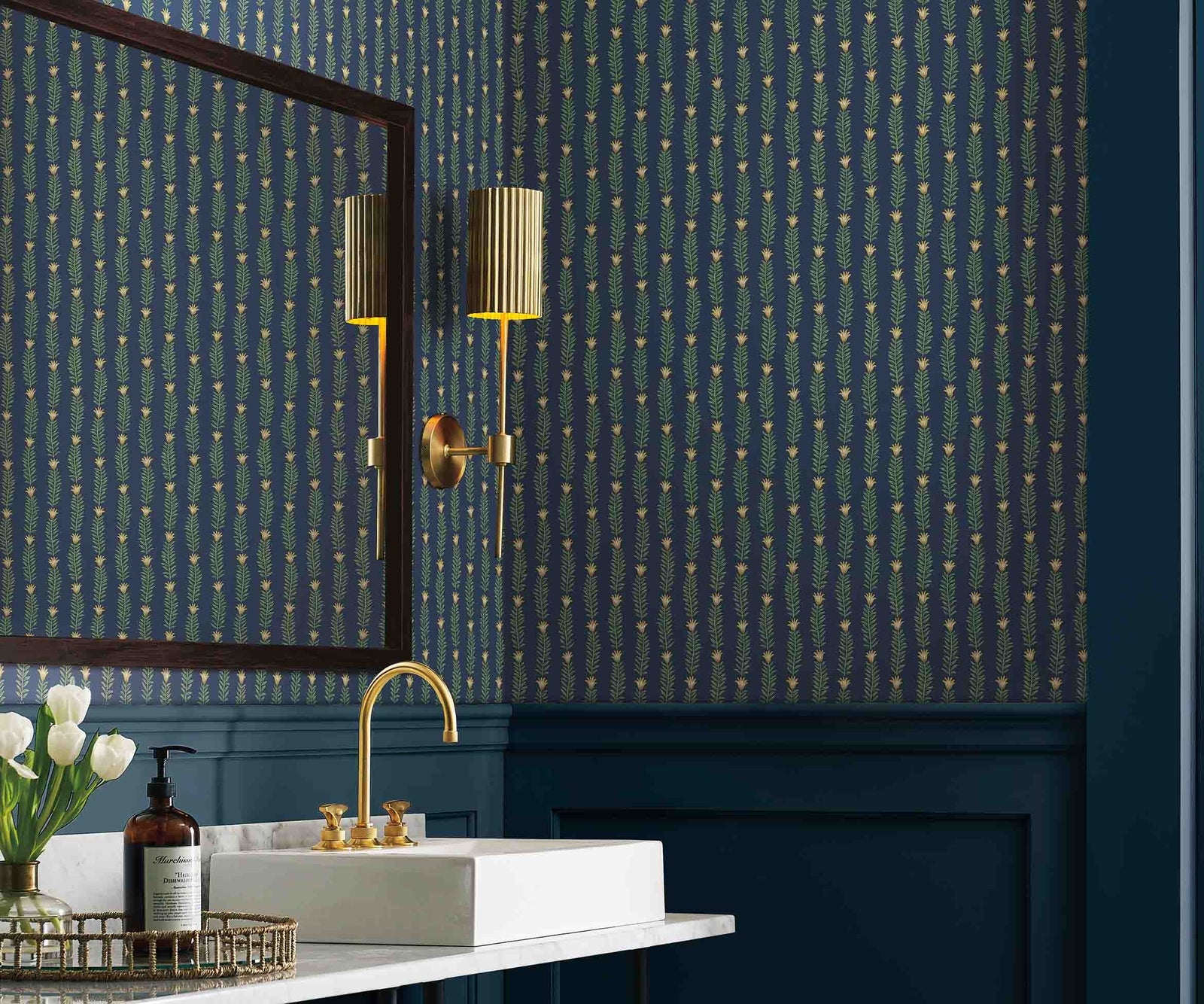 Eden Wallpaper - Blue - Rifle