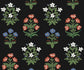 Mughal Rose Wallpaper - Green - Rifle