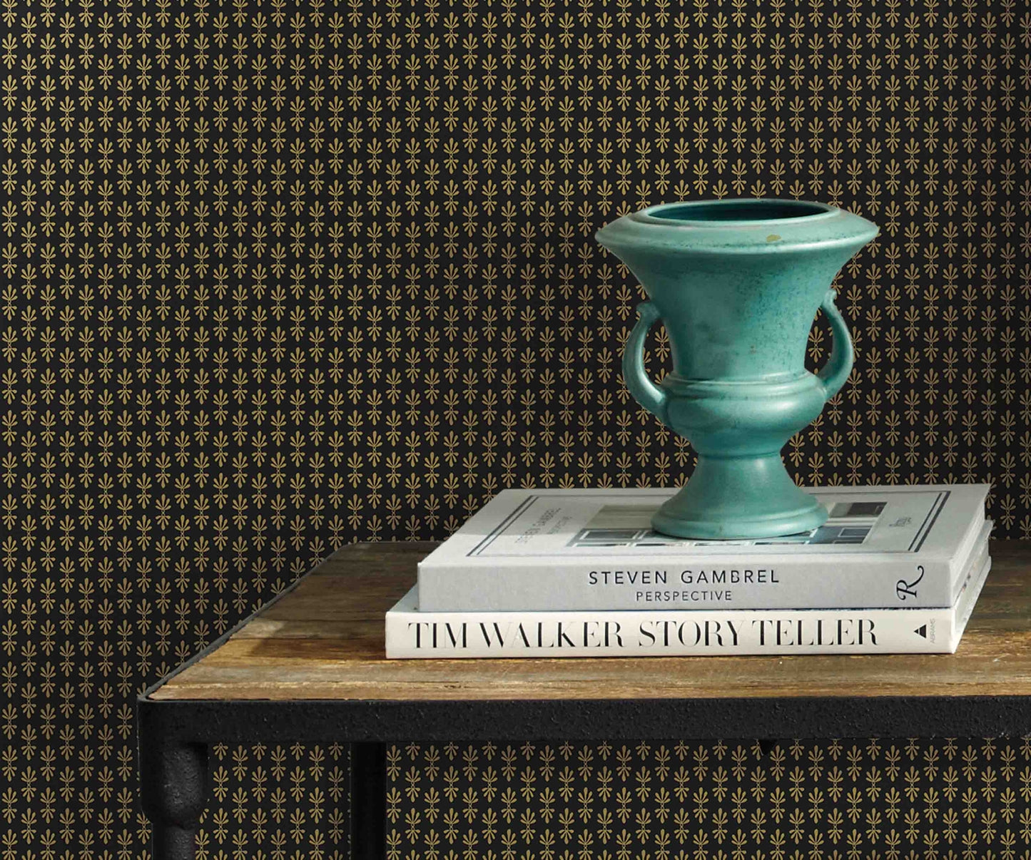 Petal Wallpaper - Brown - Rifle