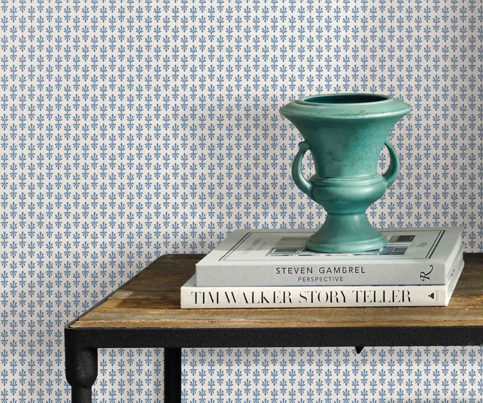 Petal Wallpaper - Blue - Rifle