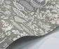 Menagerie Toile Wallpaper - Silver - Rifle
