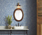 Menagerie Toile Wallpaper - Blue - Rifle