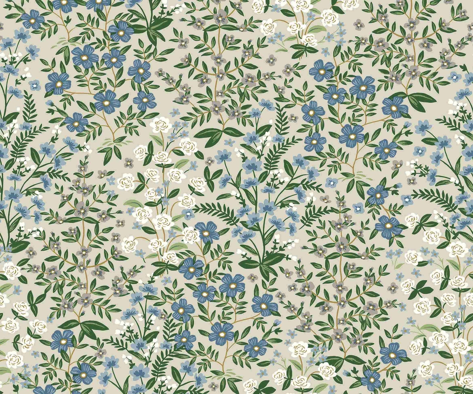 Wildwood Garden Wallpaper - Green - Rifle