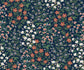 Wildwood Garden Wallpaper - Blue - Rifle