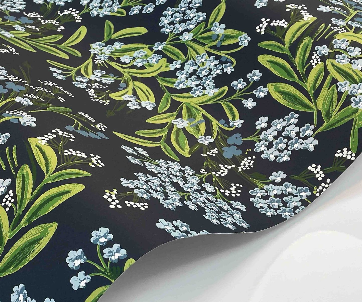 Cornflower Wallpaper - Blue - Rifle