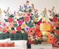 Garden Party Wallpaper Mural - Multicolor - Rifle