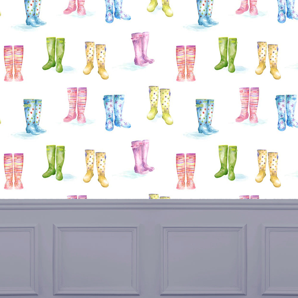 Welly Boots Wallpaper