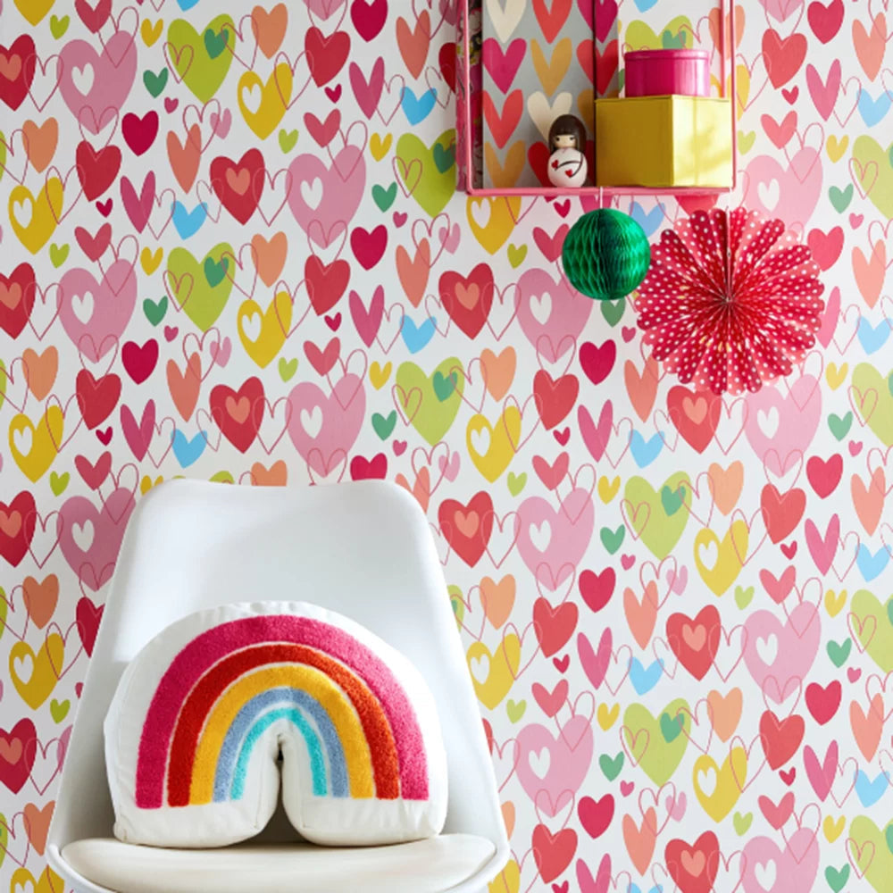 Pop Hearts Wallpaper