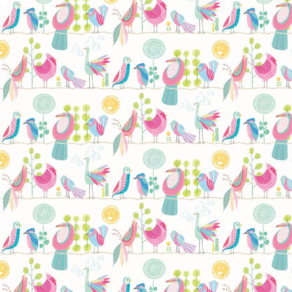 Feather Fandango Wallpaper