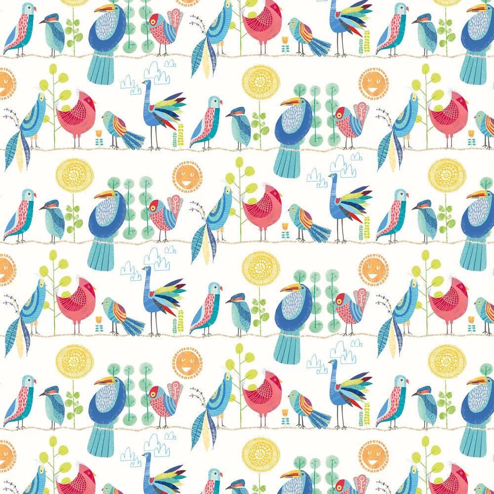 Feather Fandango Wallpaper