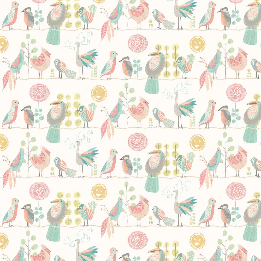 Feather Fandango Wallpaper