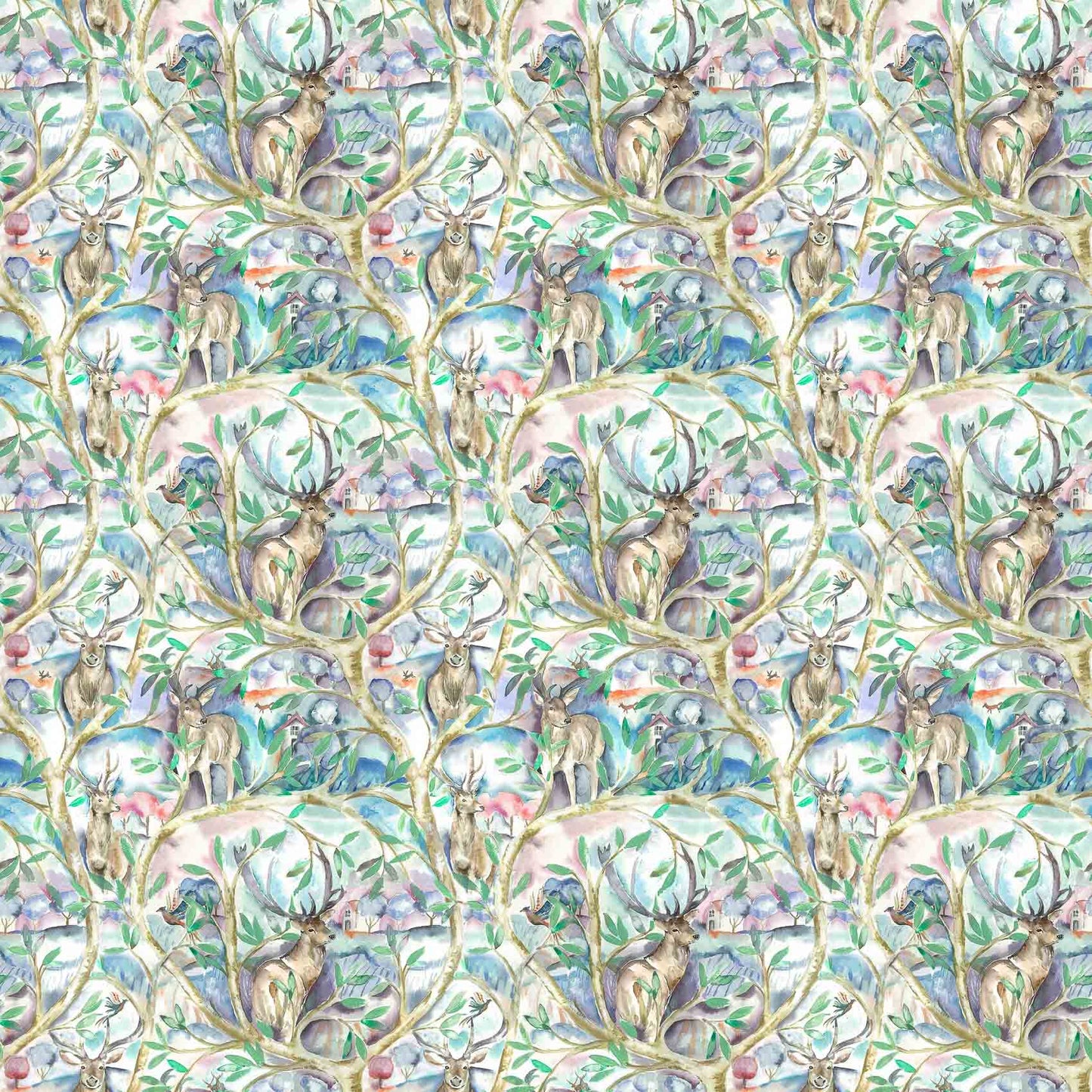 Winlater Teal Fabric